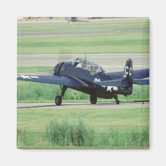 Grumman TBF/TBM Avenger Navy Carrier torpedo Magnet (Vorne)