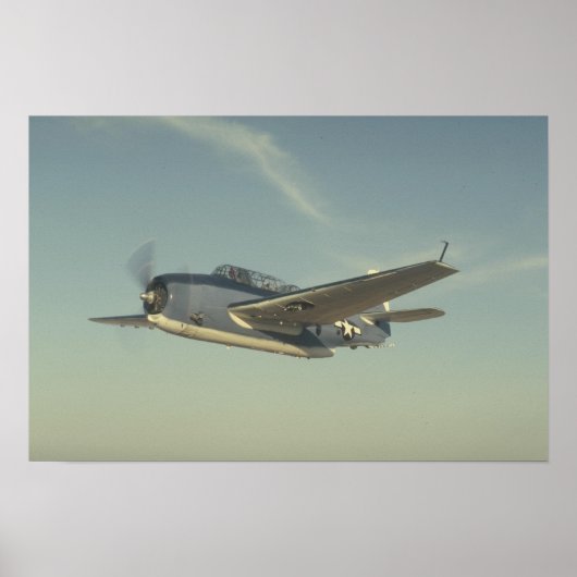 Grumman TBM Avenger Chino Air Museum Poster (Vorne)