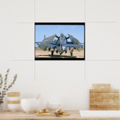 Grumman TBM Avenger, Flügel geflochtene_WWII-Flugz Poster (Küche)