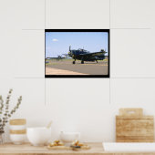 Grumman TBM Avenger. (Flugzeug_WWII-Flugzeuge Poster (Küche)