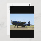 Grumman TBM Avenger, Links Flugzeug Front_WWII Postkarte (Vorne/Hinten)