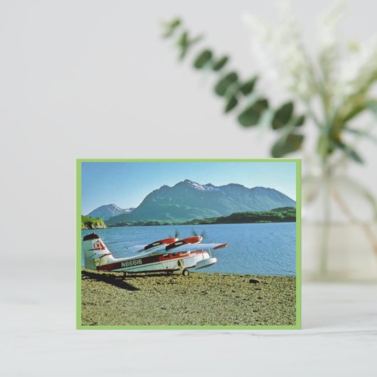 Grumman Widgeon N86616 Postkarte (Stehend Vorderseite)