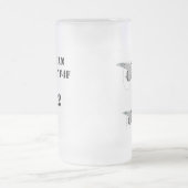 Grumman Wildcat F4F, 1942 Mattglas Bierglas (Mittel)