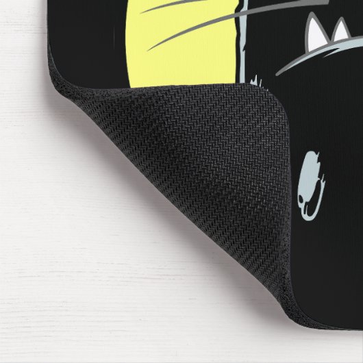 Grummelkatze Mousepad (Ecke)