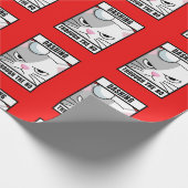 GRUMP CAT CHRISTMAS WRAPPPAPIER GESCHENKPAPIER (Ecke)