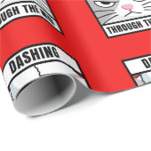 GRUMP CAT CHRISTMAS WRAPPPAPIER GESCHENKPAPIER (Rolleneckpunkt)