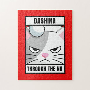 GRUMP CAT FUNNY WEIHNACHTEN PUZZLE
