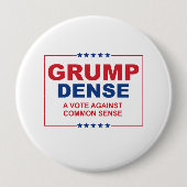 GRUMP DICHTES 2016 - eine Abstimmung gegen Button (Vorderseite)