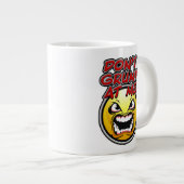 Grump mich nicht an Jumbo-Tasse (Vorderseite Rechts)