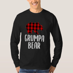 Grumpa Bear Shirt Opa Bär Kariert