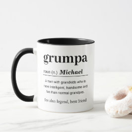Grumpa Definition Tasse