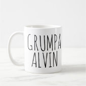 Grumpa Funny Grumpy Grandpa Personalisiert Kaffeetasse (Links)