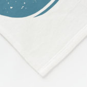 Grumpa | Funny Grumpy Grandpa Retro Text Design Fleecedecke (Ecke)