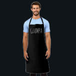 Grumpa Funny Novelty für Grumpy Opa Schürze<br><div class="desc">Grumpa Funny Novelty für Grumpy Opa</div>