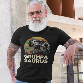 Grumpa Saurus Dinosaur Father's day T-Shirt