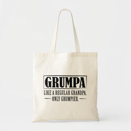 Grumpa Tragetasche (Vorne)