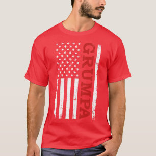 Grumpa US-Amerikaner Vintag für Opa T-Shirt