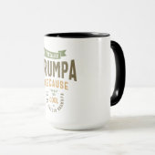 Grumpa - Weg zu Cool für Großvater Tasse (VorderseiteRechts)