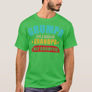 Grumpa wie normaler Opa nur gruselig Vintag T-Shirt