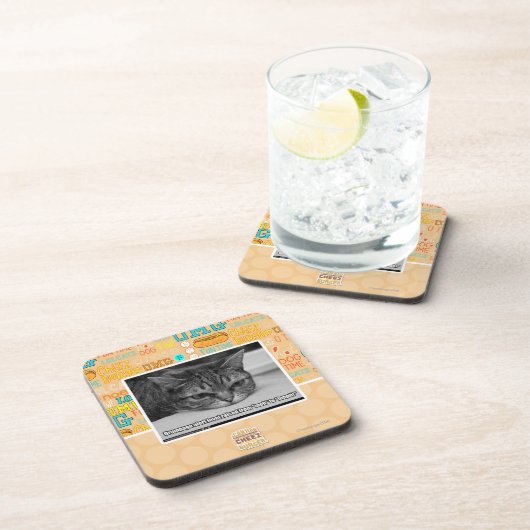 Grumpage Alarm Getränkeuntersetzer (Rechte Seite)