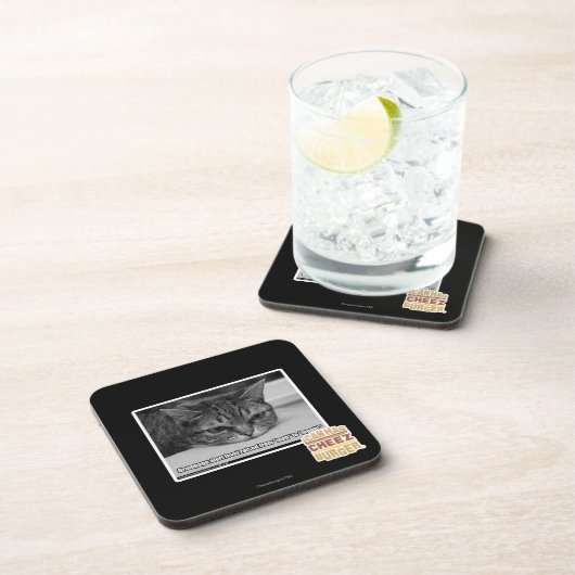 Grumpage Alarm Getränkeuntersetzer (Rechte Seite)