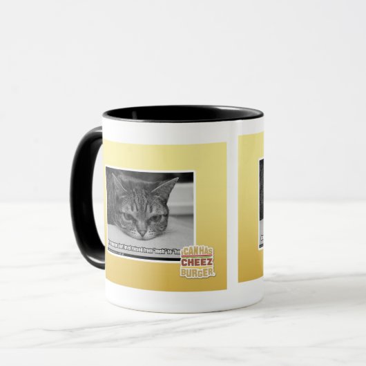 Grumpage Alarm Tasse (Vorderseite Links)