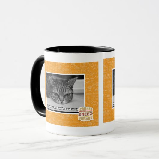 Grumpage Alarm Tasse (Vorderseite Links)