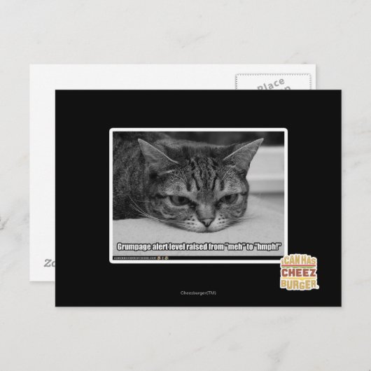 Grumpage Postkarte (Vorne/Hinten)