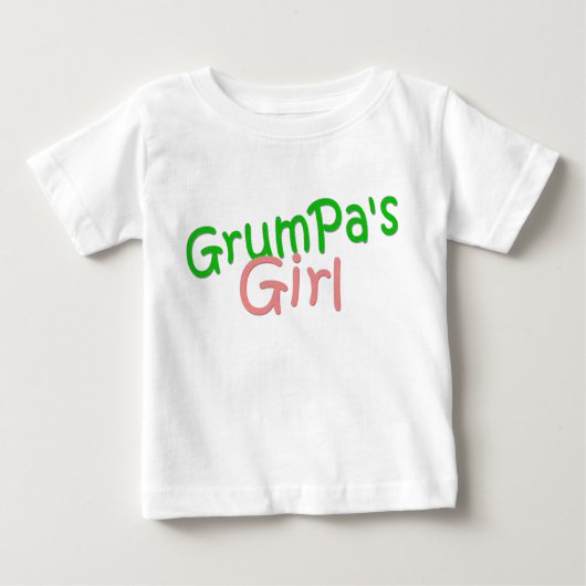 Grumpas Girl-Shirt Baby T-shirt (Vorderseite)