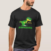 Grumpasaurus Rex Niedlich und lustig Dinosaurier T-Shirt (Vorderseite)