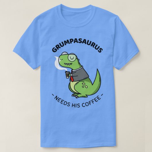 Grumpasaurus Sein T-Shirt (Design vorne)