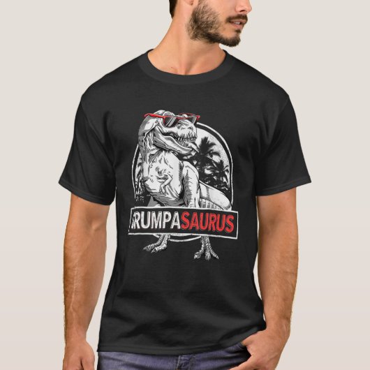 Grumpasaurus T Rex Dinosaurier Grumpa Saurus Fathe T-Shirt (Vorderseite)