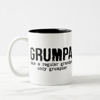 Grumpe Zweifarbige Tasse