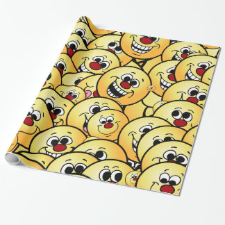 Grumpeys glückliches Gesichts-Set Geschenkpapier
