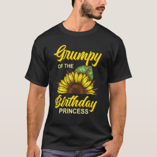 Grumpie der Sonnenblumen-Matching-Fam T-Shirt