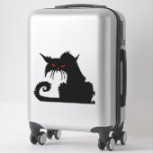 Grumpierkatze Aufkleber (Koffer)