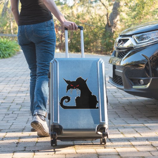 Grumpierkatze Aufkleber (Koffer Insitu)