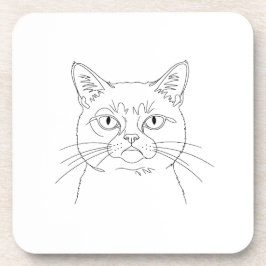 Grumpierkatze Getränkeuntersetzer