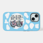 Grumpig, aber erfreulich - Cartoon Cat Phone Case iPhone 15 Hülle (Rückseite (Horizontal))