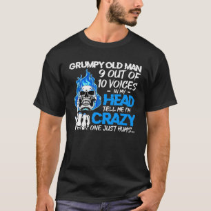 Grumpiger alter Mann 9 von 10 Stimmen in meinem Ko T-Shirt