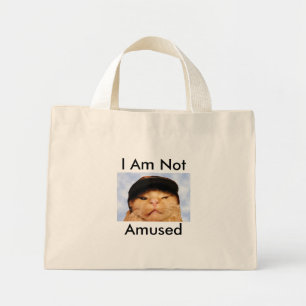 Grumpiger Katzentuch Mini Stoffbeutel