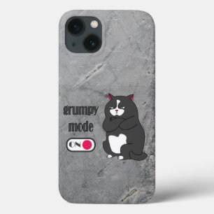 Grumpiger Modus bei lustiger, dicker Katze Case-Mate iPhone Hülle