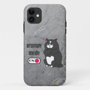Grumpiger Modus bei lustiger, dicker Katze Case-Mate iPhone Hülle