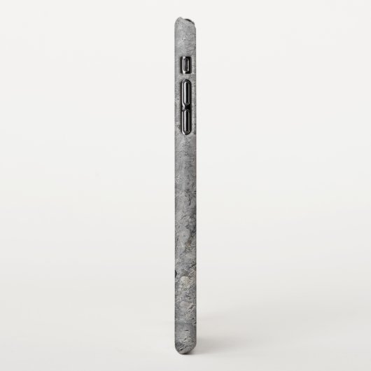 Grumpiger Modus bei lustiger, dicker Katze iPhone Hülle (Linke Seite)