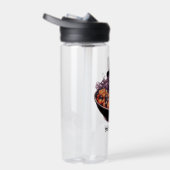 Grumpiger Schädel in einer Süßwarenschale Trinkflasche (Rechts)