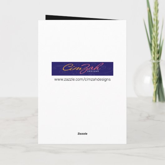 Grumpiger Strauß ist einfach gut. Was ist mit dir? Karte (Rückseite)