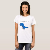 Grumposaurus Rex Blau T-Shirt (Vorne ganz)