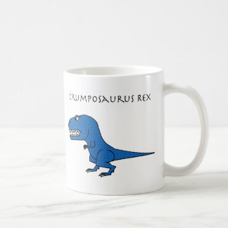 Grumposaurus Rex blaue strukturierte Tasse