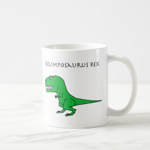 Grumposaurus Rex grüne strukturierte Tasse