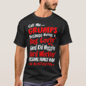 Grumps-fantastisches Familien-Mann-nicht T-Shirt (Vorderseite)